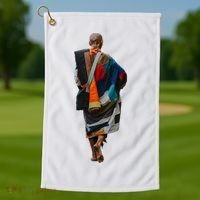 I Love Thich Minh Tue Buddha Vietnam Vietnamese Golf Towel thumb 1