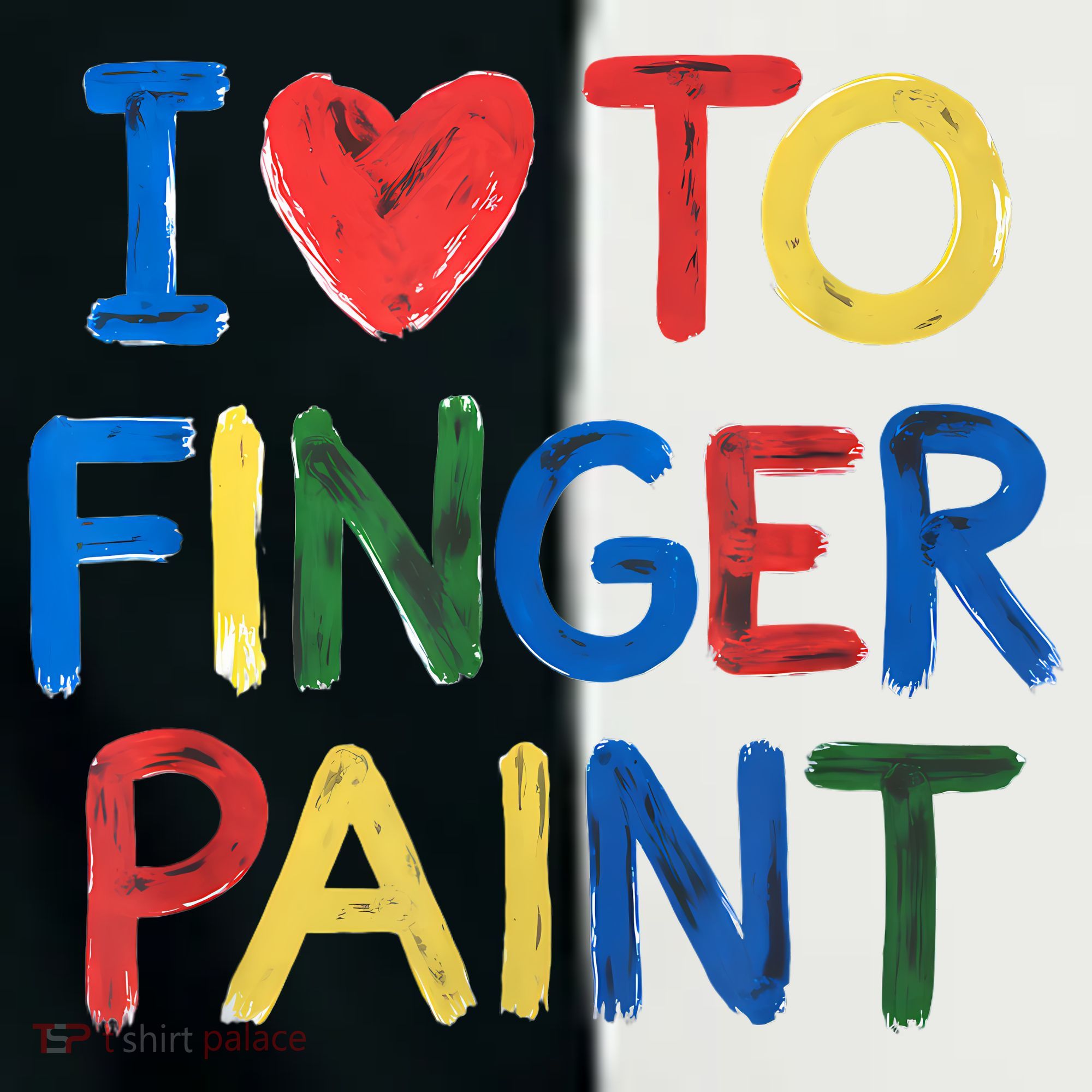 I Love To Finger Paint IM Paint Infant Baby Jersey Bodysuit