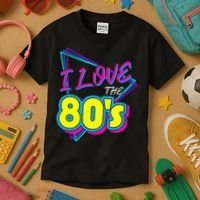I Love The 80S I Love The 80s Kids T-Shirt thumb 3