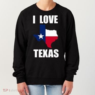 I Love Texas Women's Sweatshirt