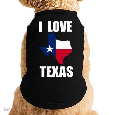 I Love Texas Doggie Tank