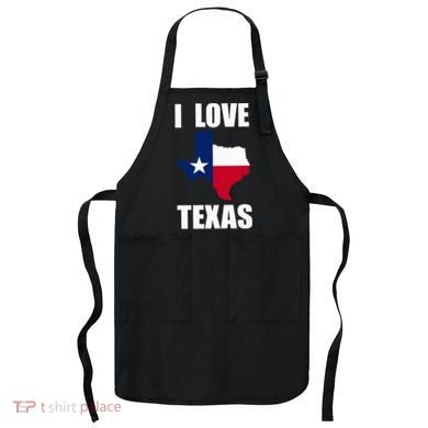 I Love Texas Apron