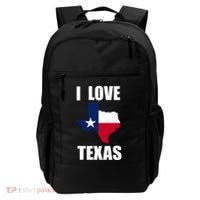 I Love Texas Backpack thumb 0