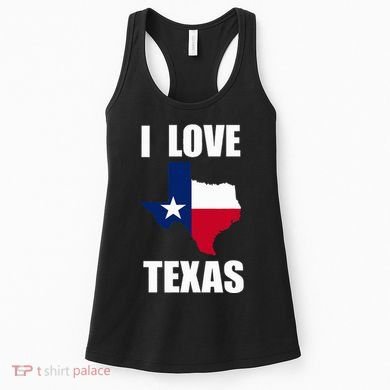 I Love Texas Women's Tank Top