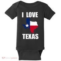 I Love Texas Baby Bodysuit thumb 0