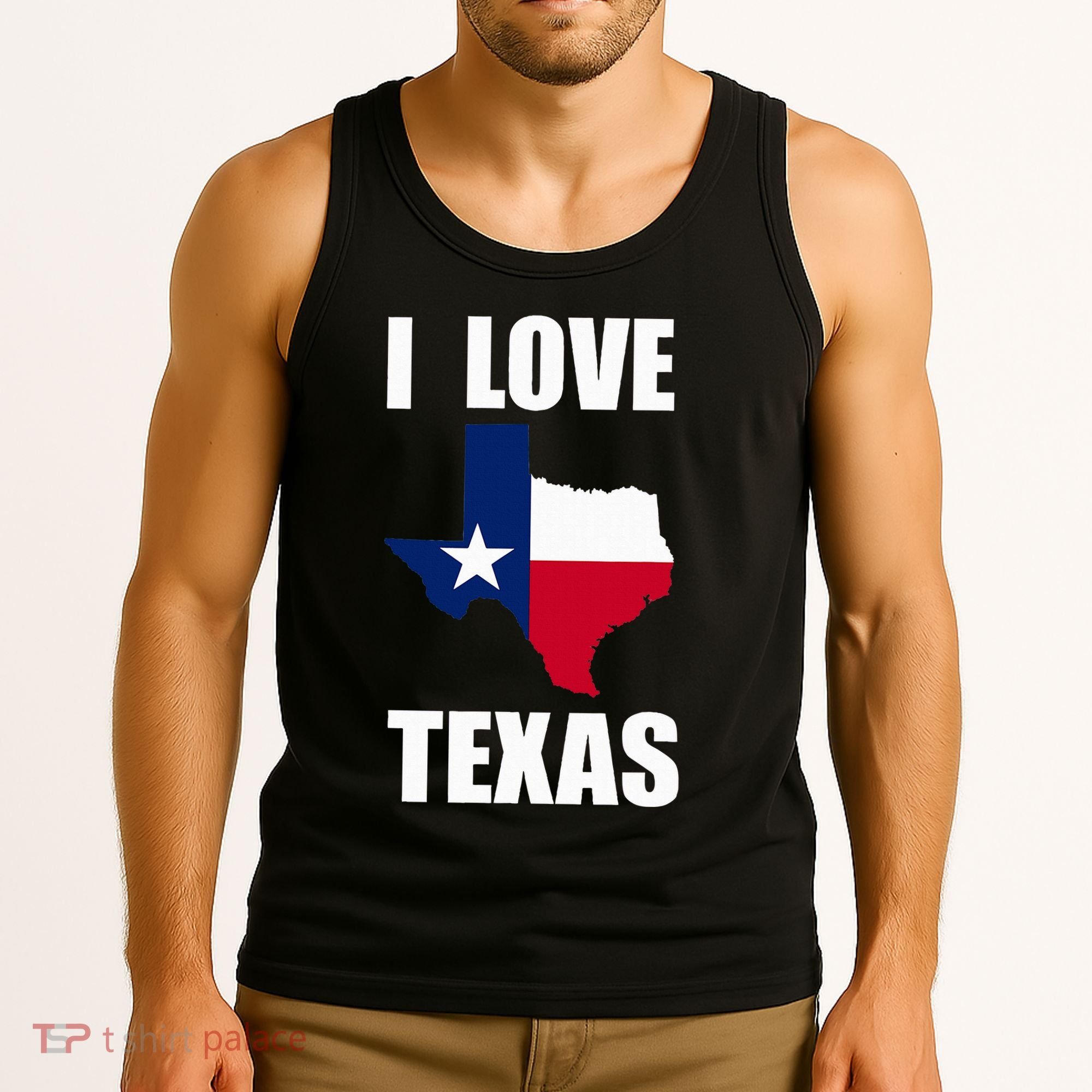 I Love Texas Tank Top