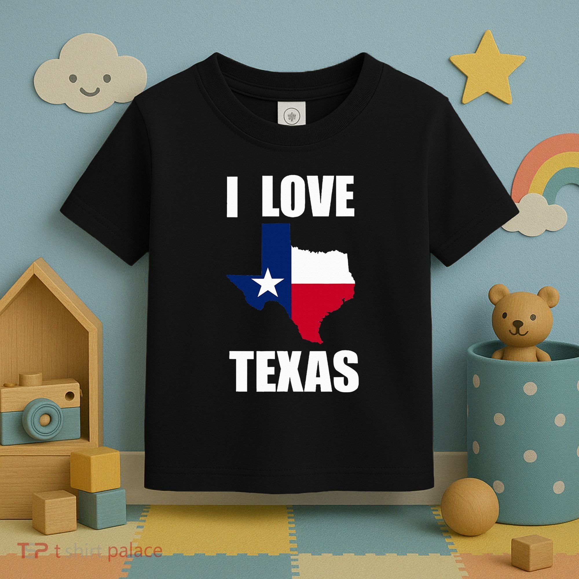 I Love Texas Toddler T-Shirt