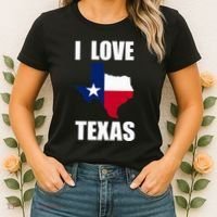 I Love Texas Women's T-Shirt thumb 2