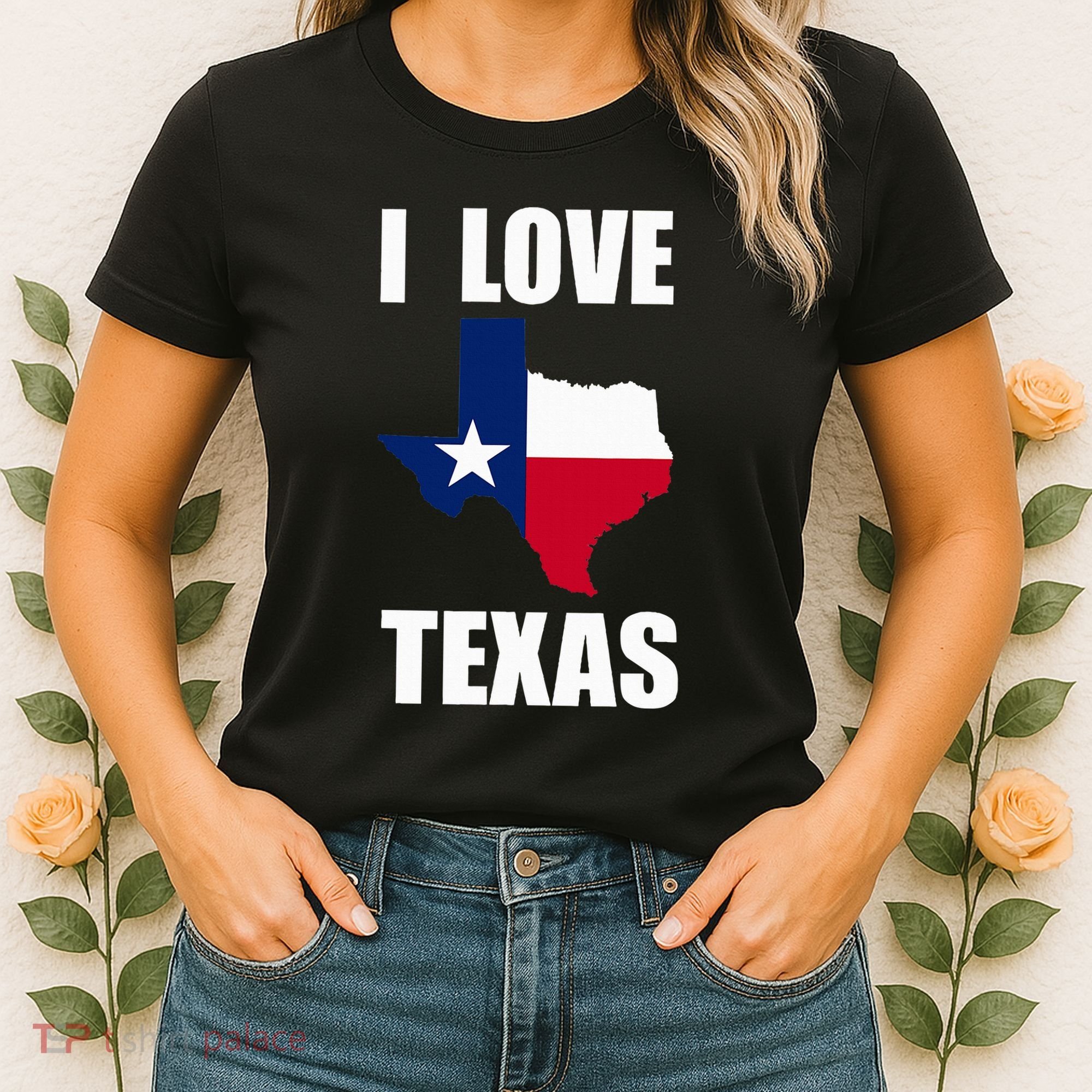 I Love Texas Women's T-Shirt