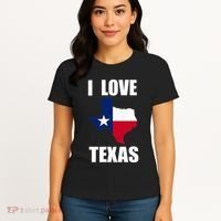 I Love Texas Women's T-Shirt thumb 4