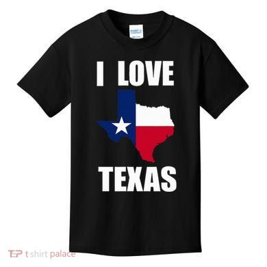 I Love Texas Kids T-Shirt