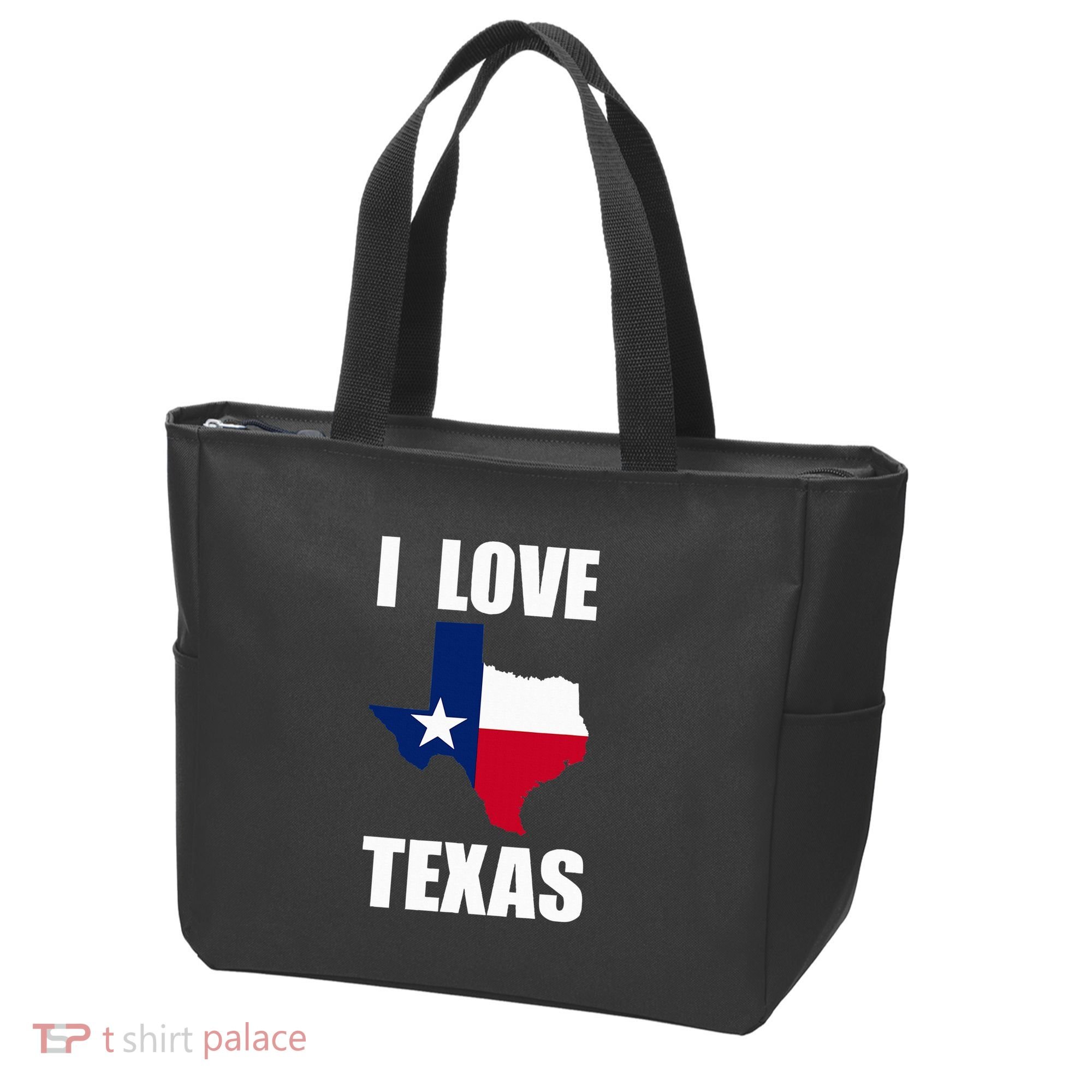 I Love Texas Tote Bag