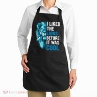 I Liked The Lions Before It Was Cool Trending Apron thumb 2