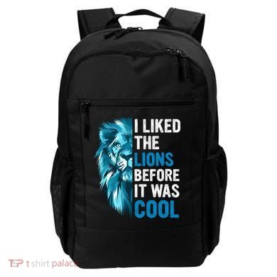 I Liked The Lions Before It Was Cool Trending Backpack