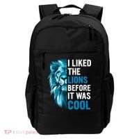 I Liked The Lions Before It Was Cool Trending Backpack thumb 0