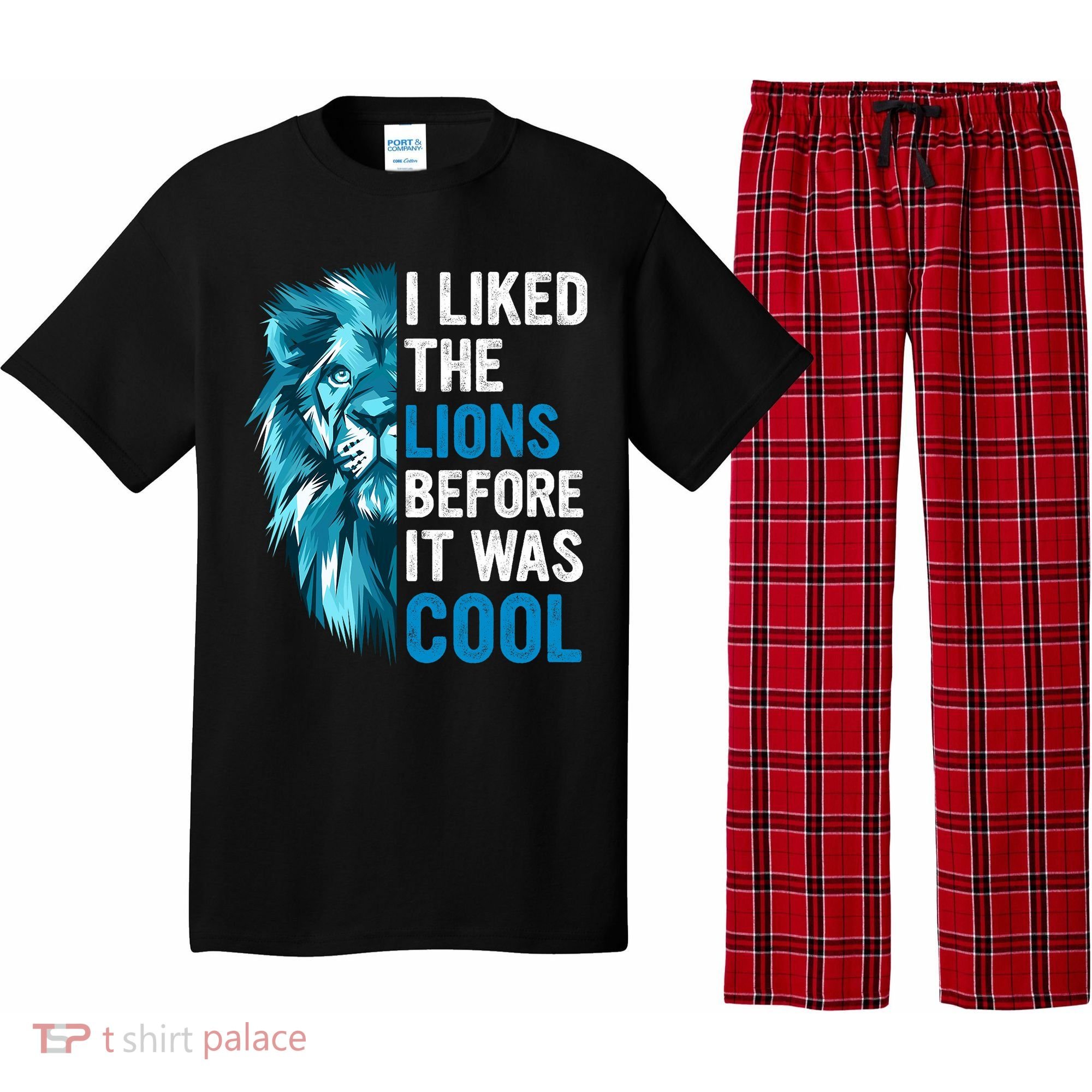 I Liked The Lions Before It Was Cool Trending Pajama Set