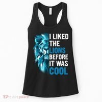 I Liked The Lions Before It Was Cool Trending Women's Tank Top thumb 0