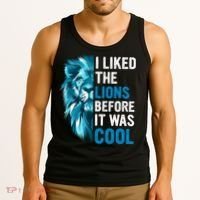 I Liked The Lions Before It Was Cool Trending Tank Top thumb 3