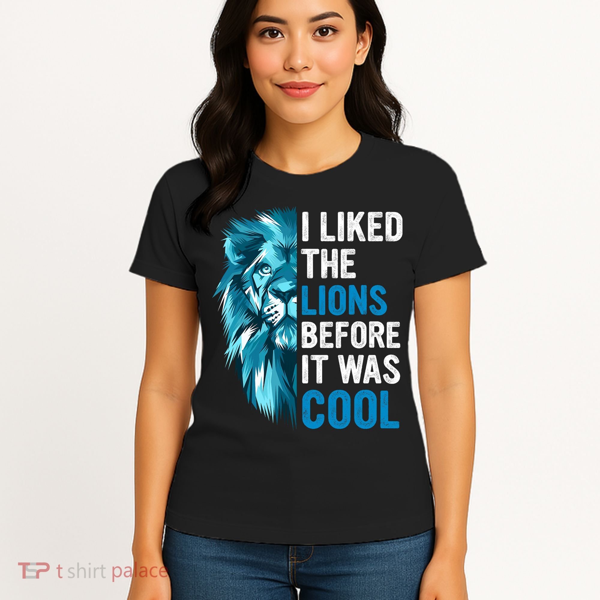 I Liked The Lions Before It Was Cool Trending Women's T-Shirt