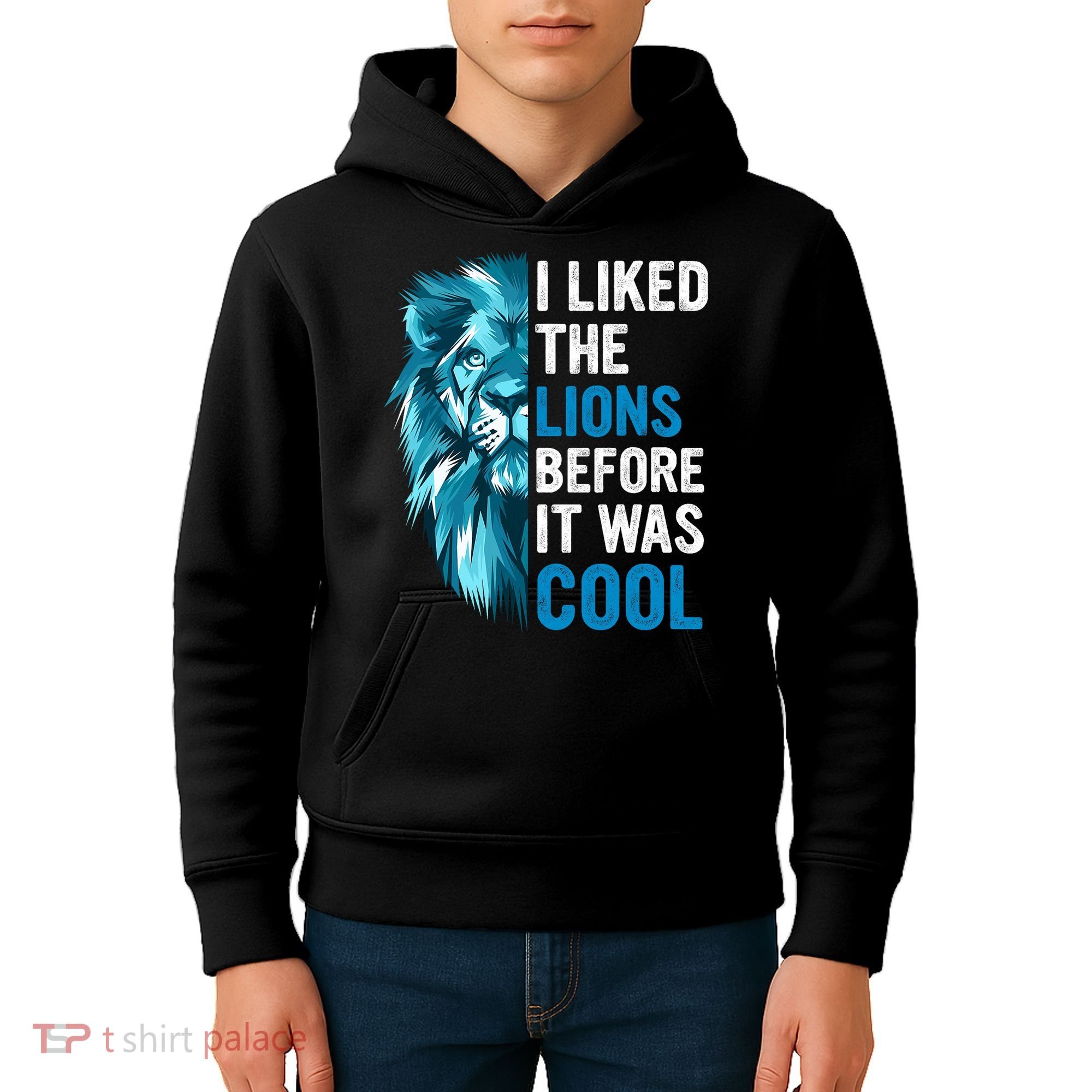 I Liked The Lions Before It Was Cool Trending Kids Hoodie