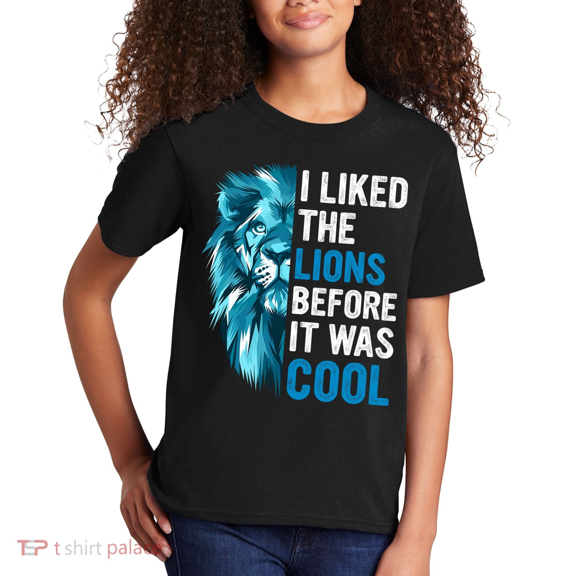 I Liked The Lions Before It Was Cool Trending Kids T-Shirt