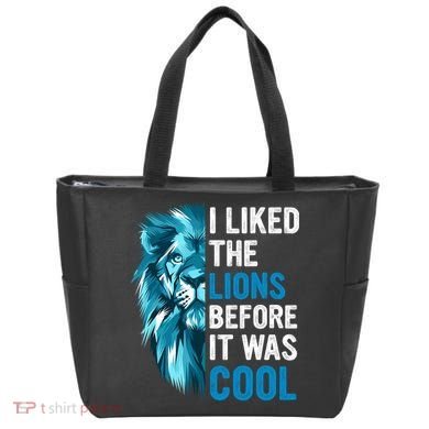 I Liked The Lions Before It Was Cool Trending Tote Bag