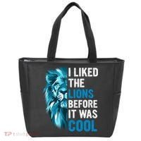 I Liked The Lions Before It Was Cool Trending Tote Bag thumb 0