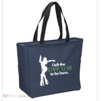 I Left The Strip Club To Be Here Tote Bag thumb 2