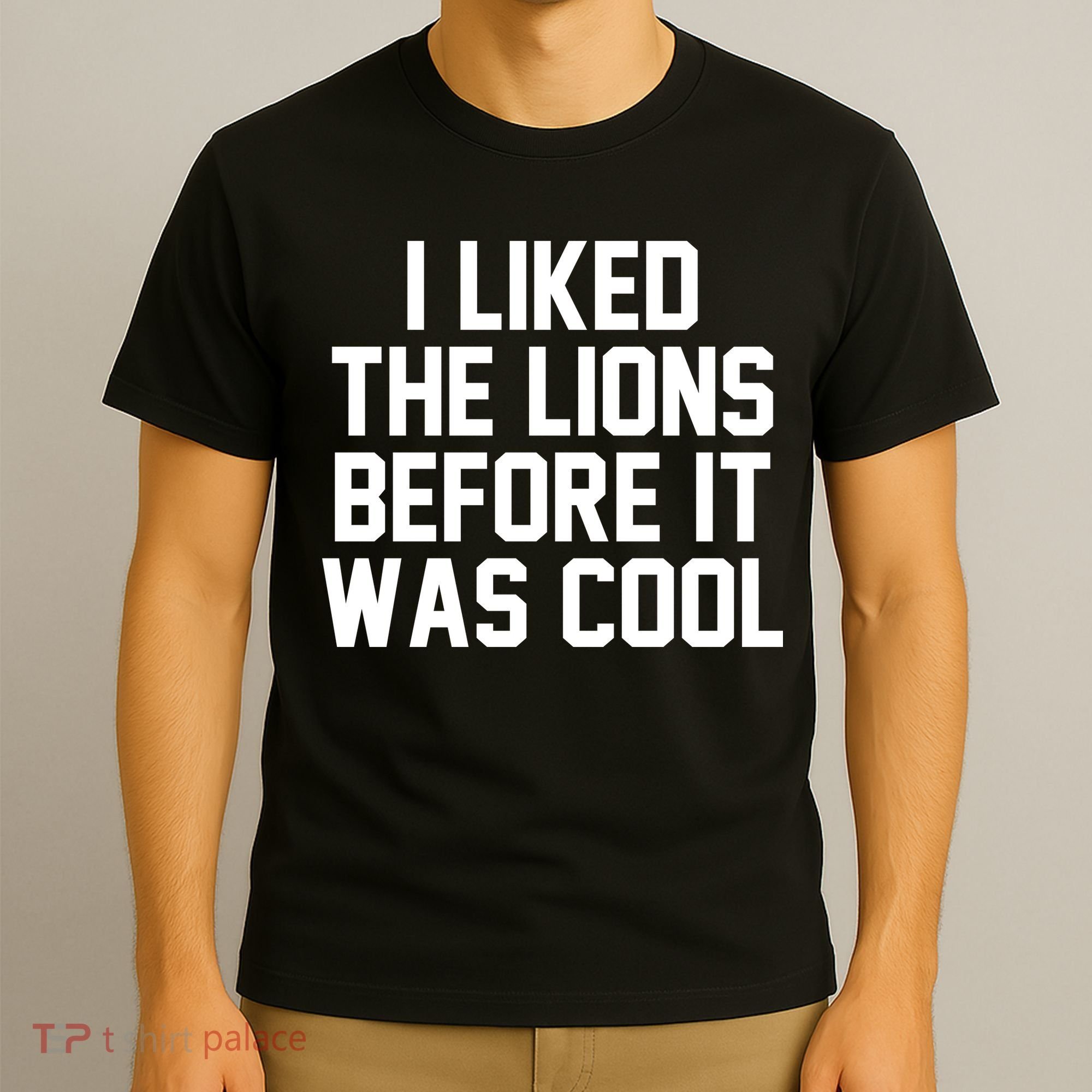 I Liked The Lion Before It Was Cool Funny T-Shirt