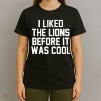I Liked The Lion Before It Was Cool Funny T-Shirt thumb 4