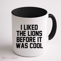 I Liked The Lion Before It Was Cool Funny Coffee Mug thumb 1