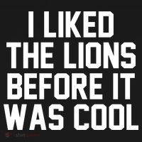 I Liked The Lion Before It Was Cool Funny Polo thumb 3