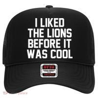 I Liked The Lion Before It Was Cool Funny Hat thumb 0
