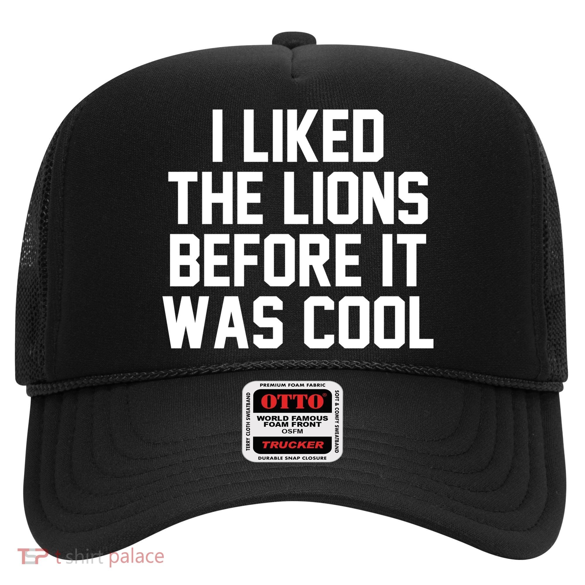 I Liked The Lion Before It Was Cool Funny Hat