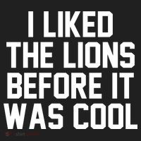 I Liked The Lion Before It Was Cool Funny Hat thumb 2