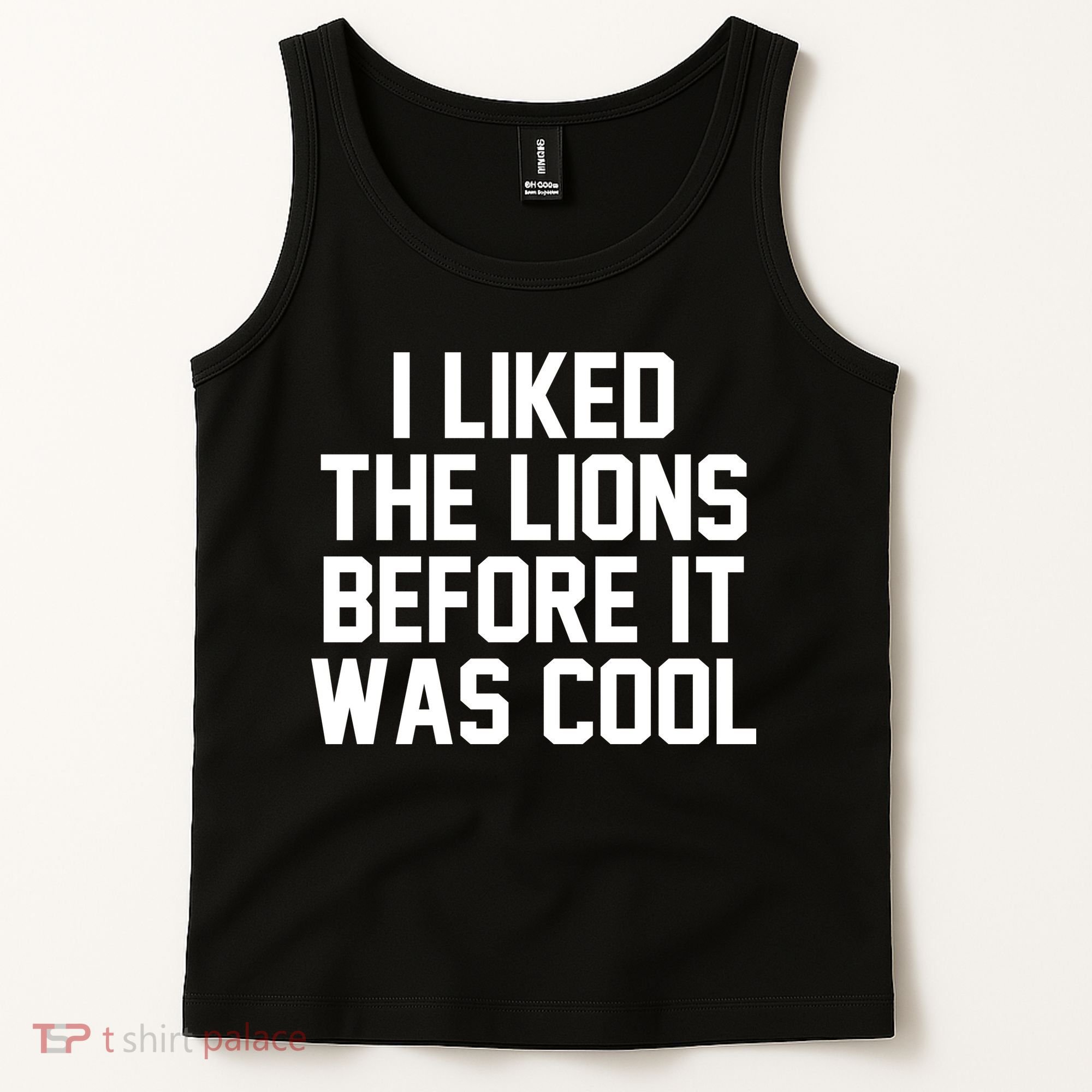 I Liked The Lion Before It Was Cool Funny Tank Top