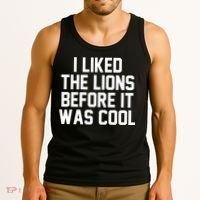 I Liked The Lion Before It Was Cool Funny Tank Top thumb 3