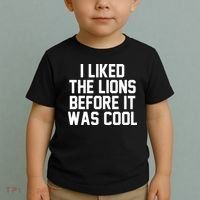 I Liked The Lion Before It Was Cool Funny Toddler T-Shirt thumb 2