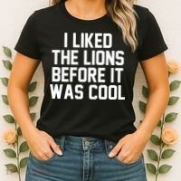 I Liked The Lion Before It Was Cool Funny Women's T-Shirt thumb 2