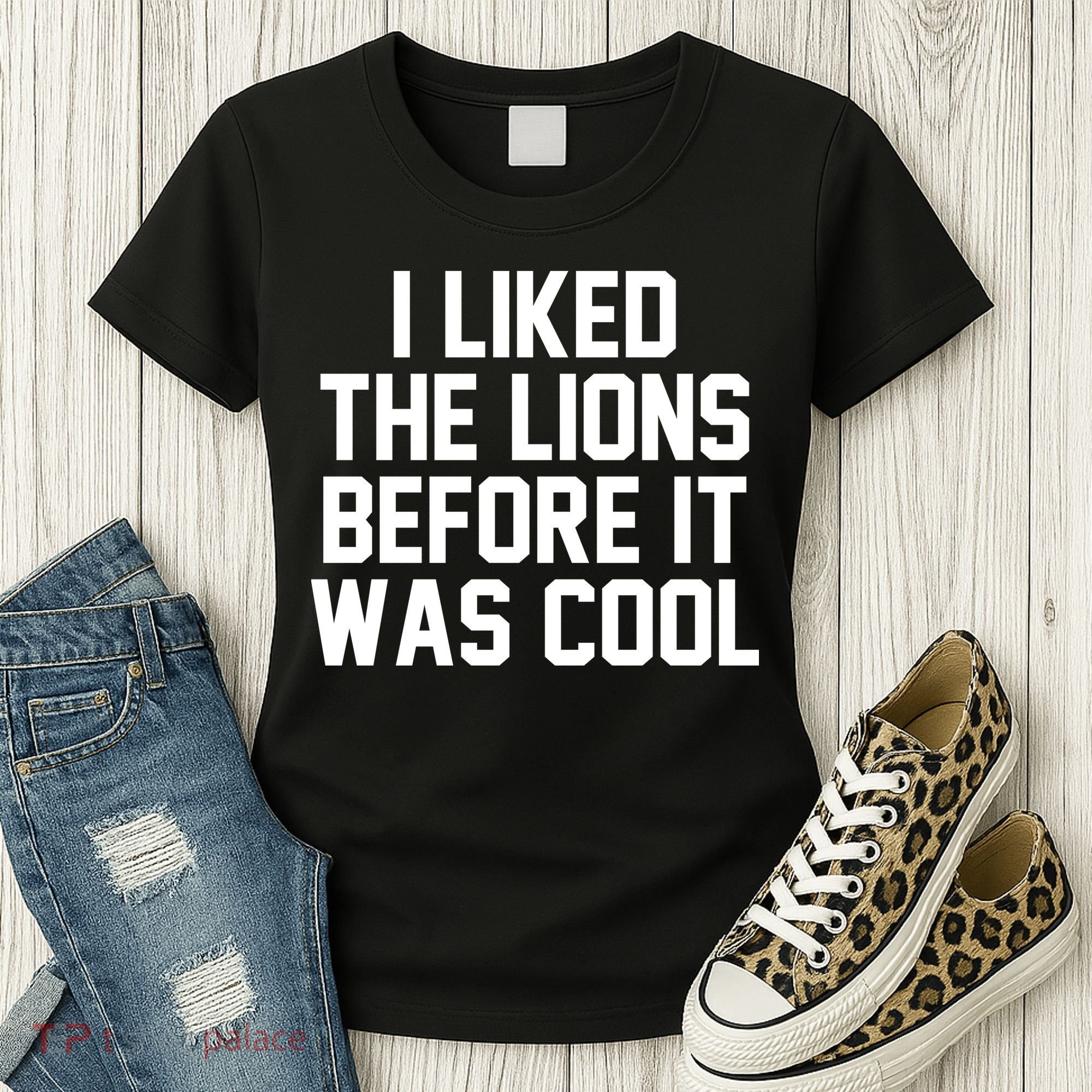 I Liked The Lion Before It Was Cool Funny Women's T-Shirt