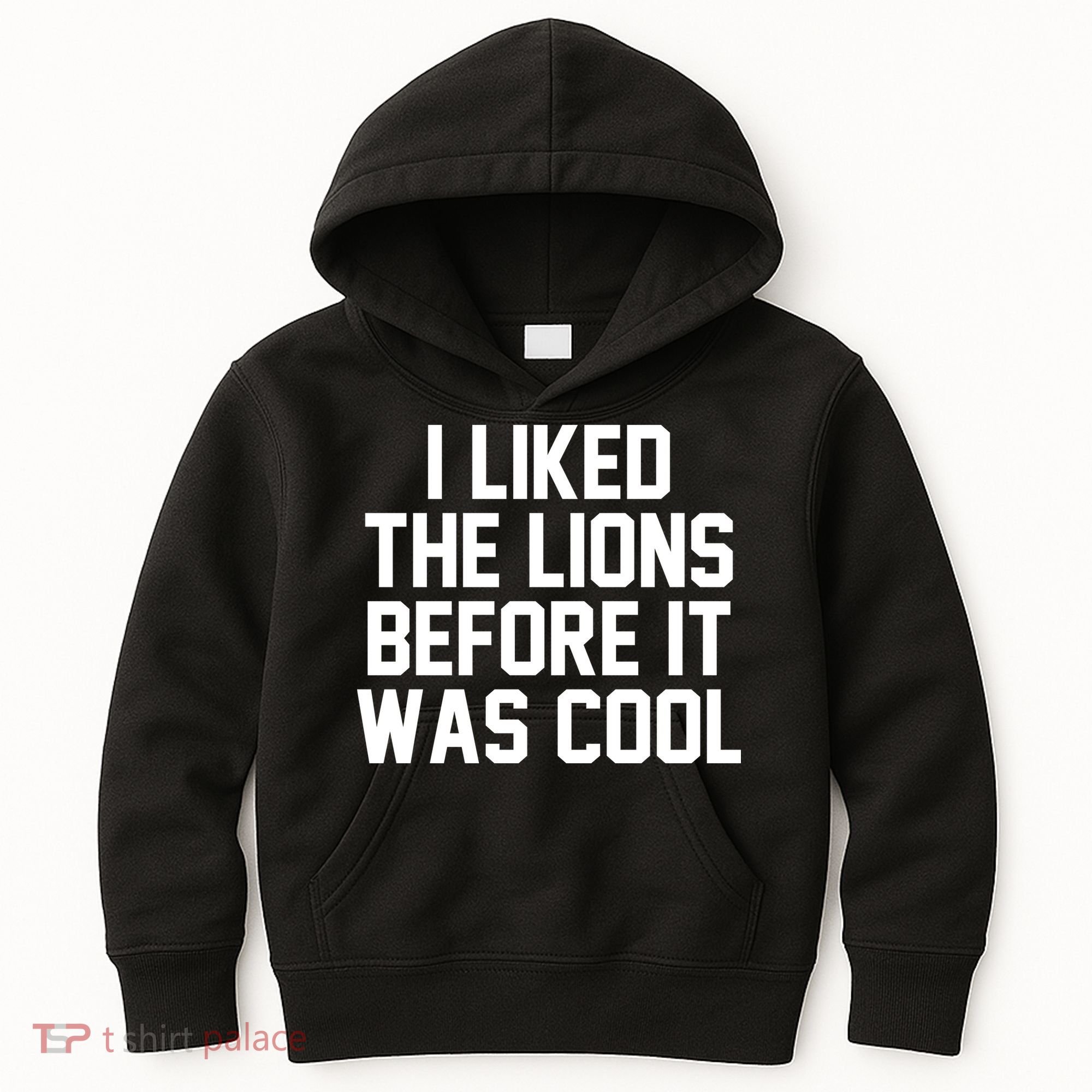 I Liked The Lion Before It Was Cool Funny Kids Hoodie