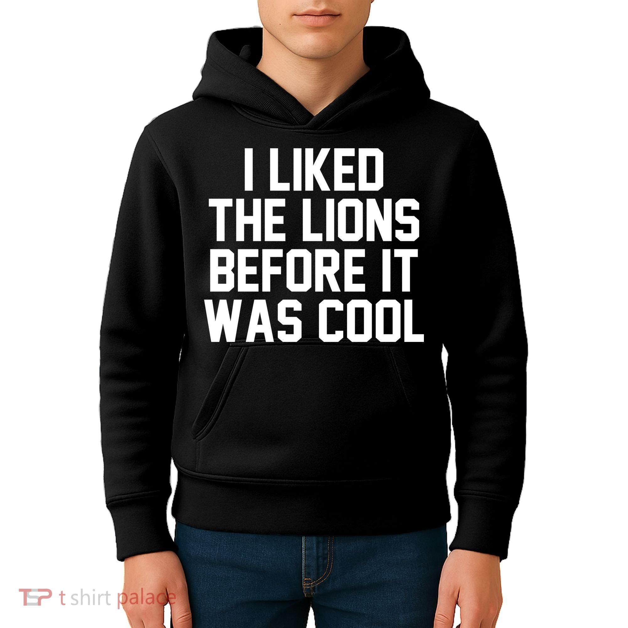 I Liked The Lion Before It Was Cool Funny Kids Hoodie
