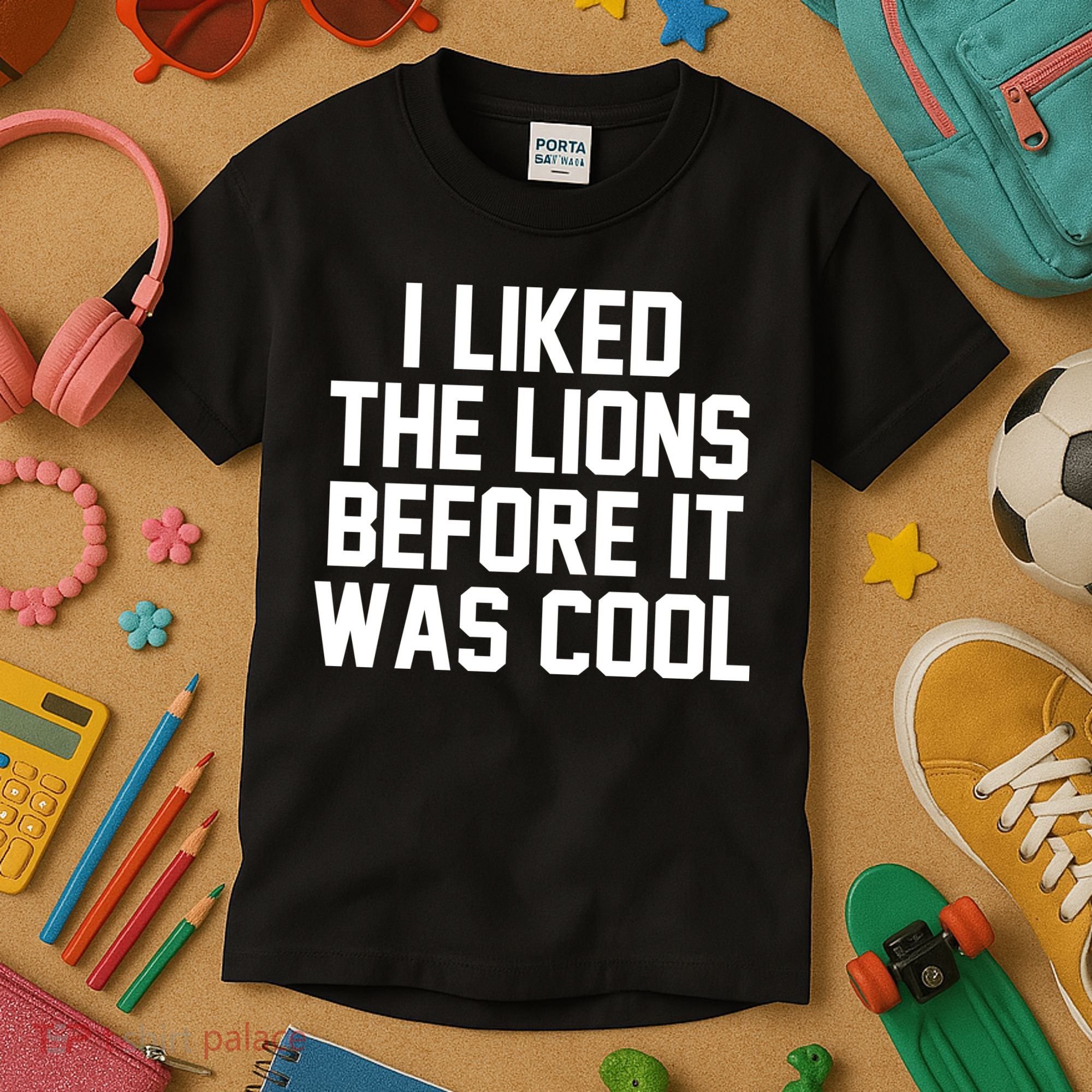 I Liked The Lion Before It Was Cool Funny Kids T-Shirt