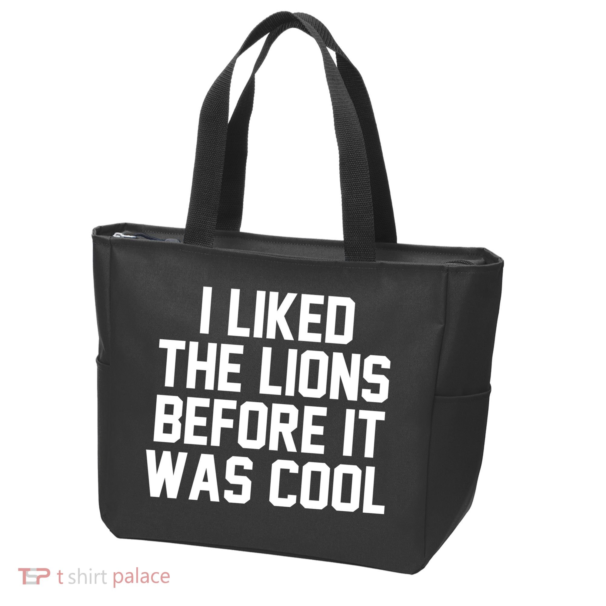 I Liked The Lion Before It Was Cool Funny Tote Bag