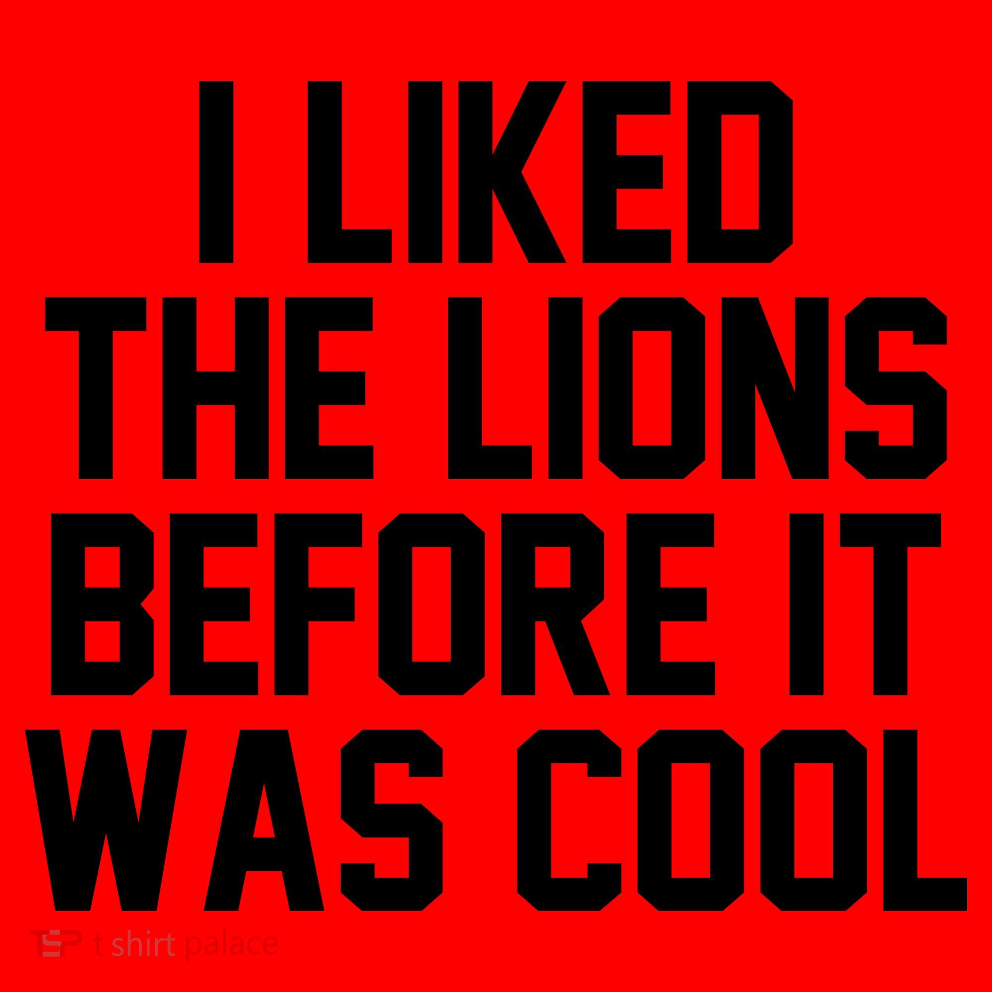 I Liked The Lion Before It Was Cool Funny Santa Hat