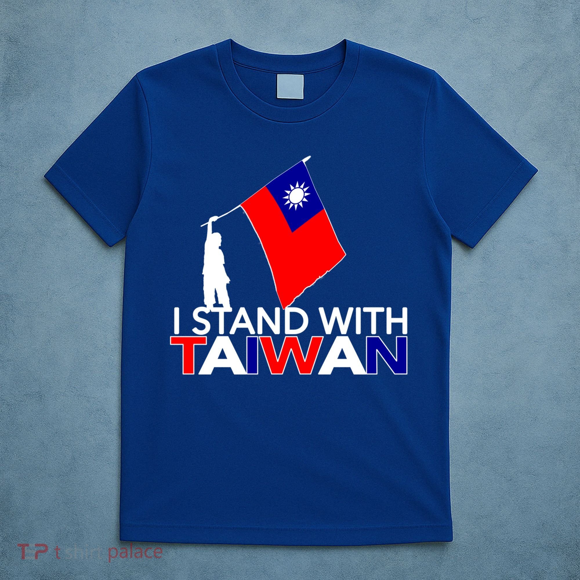 I Love Taiwan Flag Taiwanese Pride I Stand With Taiwan China Gift T-Shirt