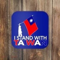 I Love Taiwan Flag Taiwanese Pride I Stand With Taiwan China Gift Coaster thumb 0