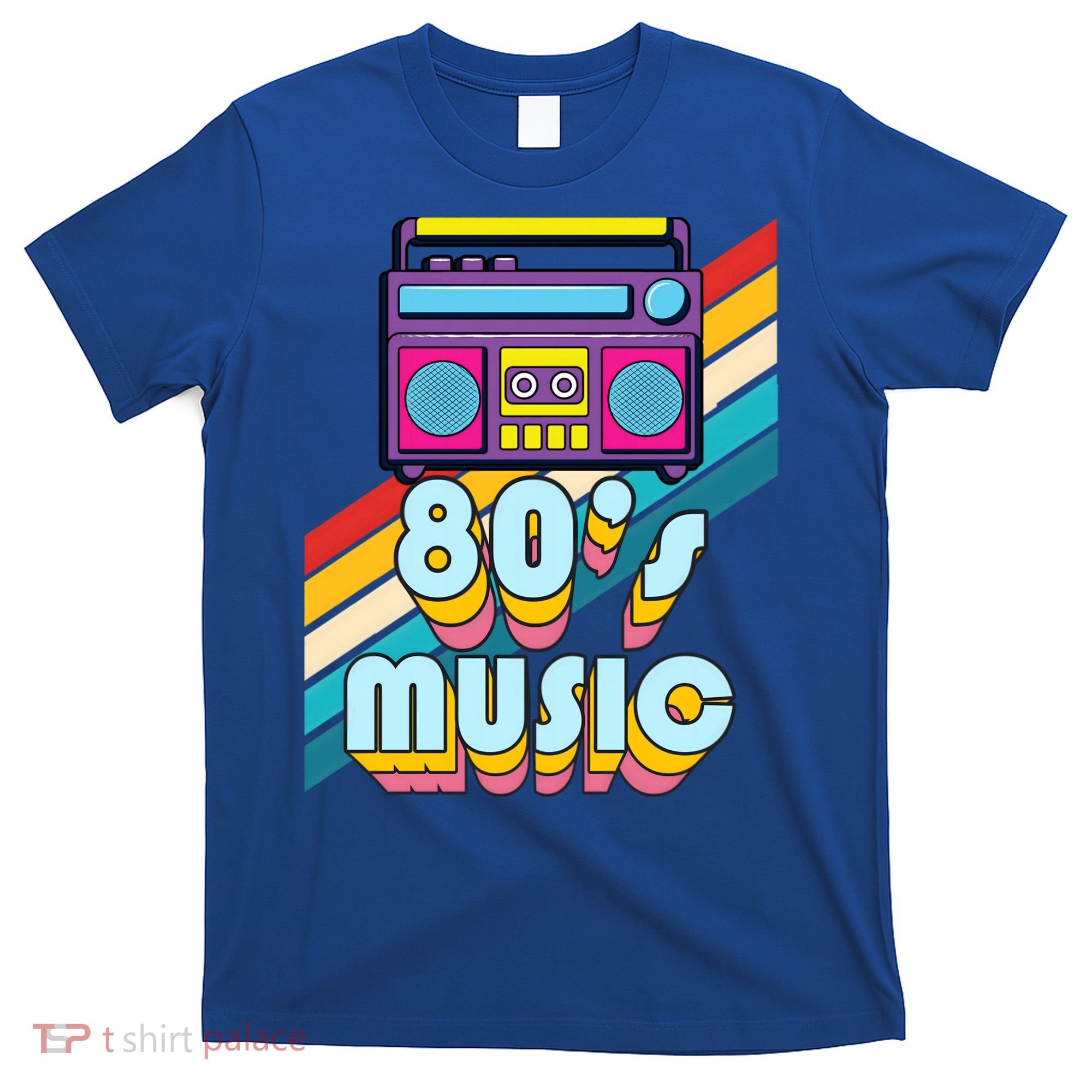 I Love The 80s Music Cute Gift Retro Vintage Eighties Style 1980 Gift T-Shirt
