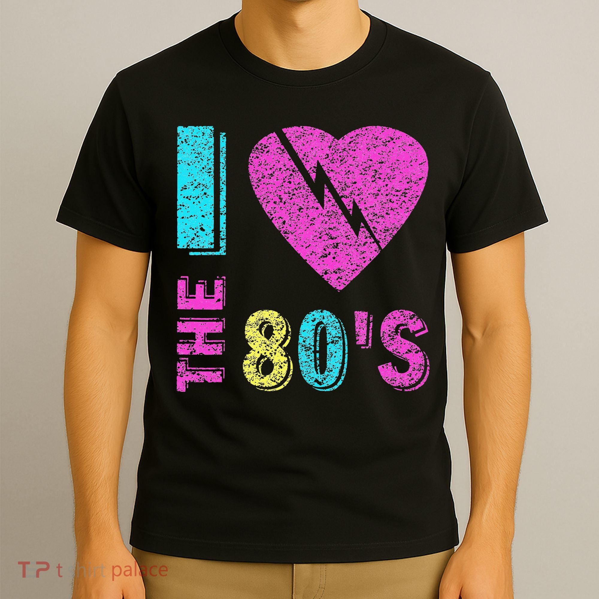 I Love The 80S 80s 90s Costume Party T-Shirt
