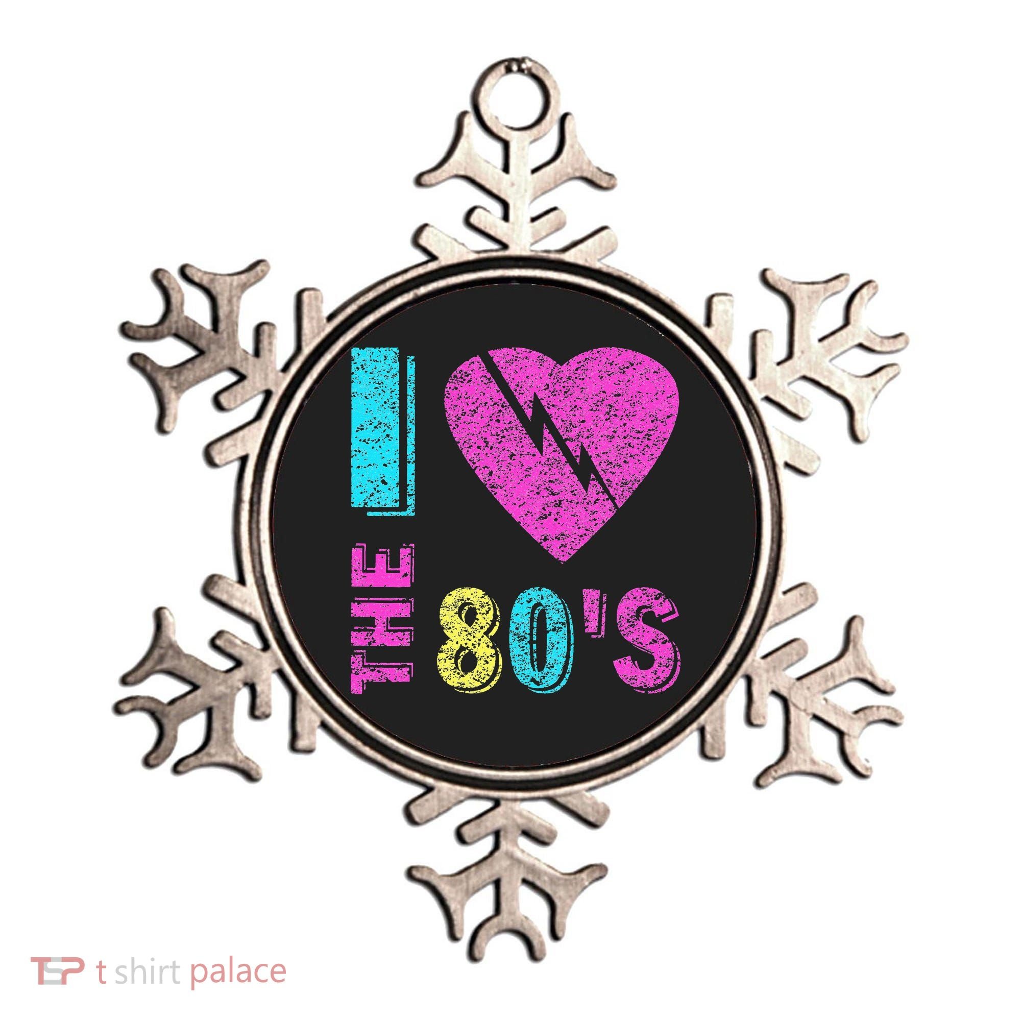 I Love The 80S 80s 90s Costume Party Ornament
